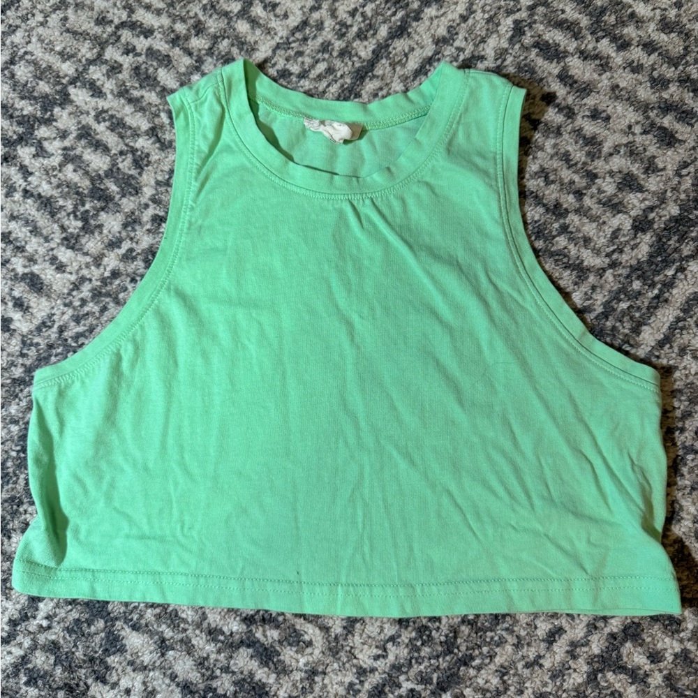 Open edit green athletic top from nordstrom